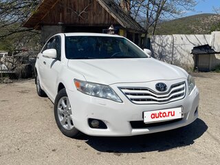 2010 Toyota Camry VI (XV40) Рестайлинг, белый, 1300000 рублей, вид 2