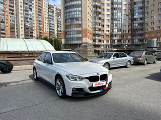 2016 BMW 3 серии 320i xDrive VI (F3x) Рестайлинг, белый, 2050000 рублей, вид 3