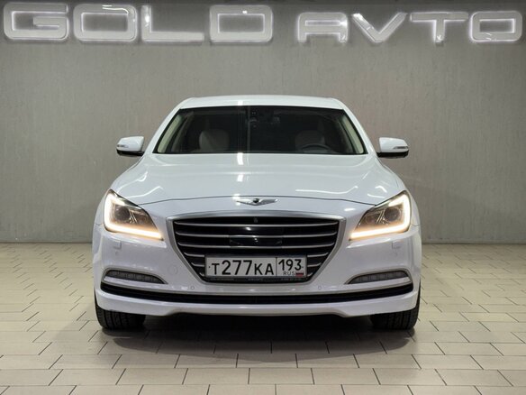2015 Hyundai Genesis II, белый, 1650000 рублей - вид 1