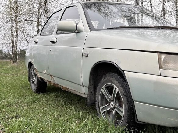 2000 Lada (ВАЗ) 2110, серебристый - вид 1