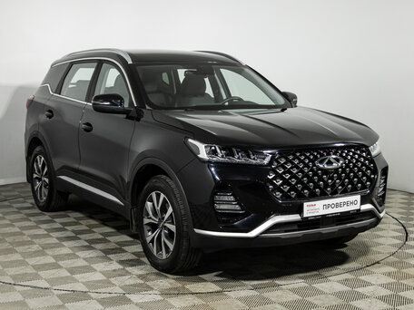 2022 Chery Tiggo 7 Pro I, чёрный, 1389777 рублей, вид 3