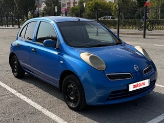 2009 Nissan March III (K12), синий, 600000 рублей, вид 2