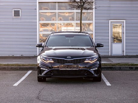 2019 Kia Optima IV Рестайлинг, чёрный, 1865000 рублей, вид 2