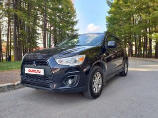 2013 Mitsubishi ASX I Рестайлинг, чёрный, 1175000 рублей, вид 1