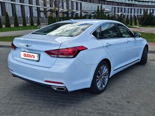 2015 Hyundai Genesis II, белый, 1595695 рублей, вид 3