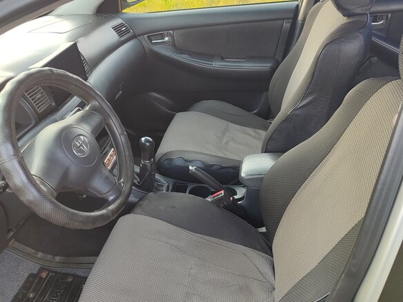 2006 Toyota Corolla IX (E120, E130) Рестайлинг, серебристый, 470000 рублей - вид 6