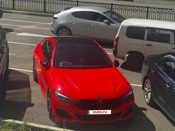 2021 BMW 8 серии Gran Coupe 840i II (G14/G15/G16), красный, 6500000 рублей - вид 23