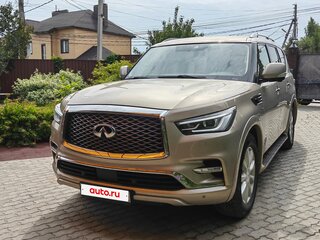 2019 Infiniti QX80 I Рестайлинг 2, бежевый, 3470000 рублей, вид 1