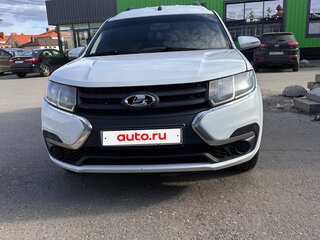 2021 Lada (ВАЗ) Largus I Рестайлинг, белый, 1100000 рублей, вид 2