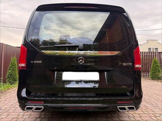 2022 Mercedes-Benz V-Класс Extra Long 250 экстра длинный III (W447) Рестайлинг, чёрный, 9800000 рублей, вид 4