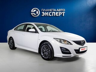 2012 Mazda 6 II (GH) Рестайлинг, белый, 1060000 рублей, вид 3