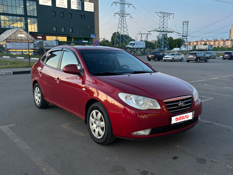 2007 Hyundai Elantra IV (HD), красный, 370000 рублей, вид 2