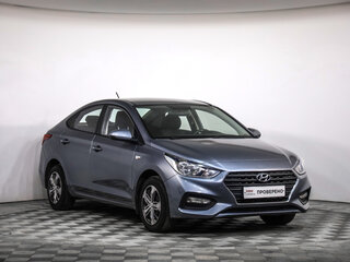 2019 Hyundai Solaris II, серый, 909777 рублей, вид 3