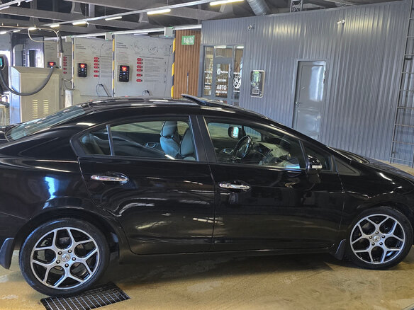 2012 Honda Civic IX, чёрный, 1250000 рублей - вид 7