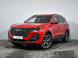 2024 Chery Tiggo 7 Pro Max I Рестайлинг, красный, 1820000 рублей, вид 1