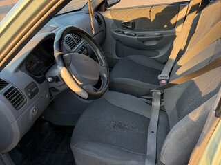 2008 Hyundai Accent ТагАЗ II, голубой, 370000 рублей, вид 5