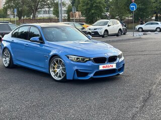 2017 BMW M3 Competition Package V (F80), голубой, 6222222 рублей, вид 3