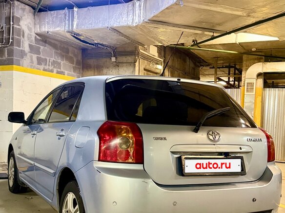 2006 Toyota Corolla IX (E120, E130) Рестайлинг, голубой, 340000 рублей - вид 5