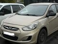2013 Hyundai Solaris I, золотистый, 530000 рублей - вид 1