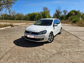 2010 Volkswagen Golf VI, белый, 850000 рублей, вид 2