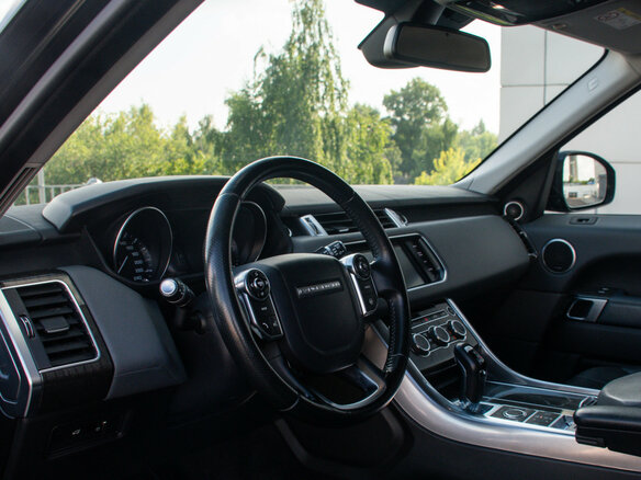 2014 Land Rover Range Rover Sport II, чёрный - вид 8