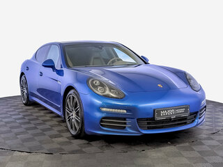 2016 Porsche Panamera 4 I Рестайлинг, синий, 3217500 рублей, вид 3