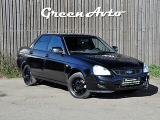 2010 Lada (ВАЗ) Priora Premier I, чёрный, 210000 рублей, вид 3