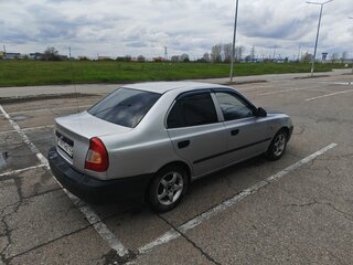 2005 Hyundai Accent ТагАЗ II, серебристый, 215000 рублей, вид 5