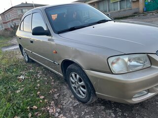 2004 Hyundai Accent ТагАЗ II, бежевый, 290000 рублей, вид 4