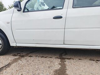 2014 Renault Logan I Рестайлинг, белый, 300000 рублей, вид 5