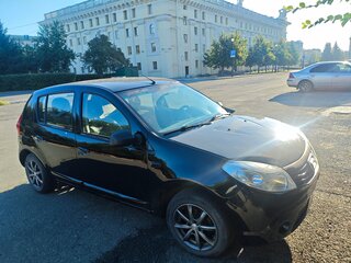 2013 Renault Sandero I, чёрный, 250000 рублей, вид 2