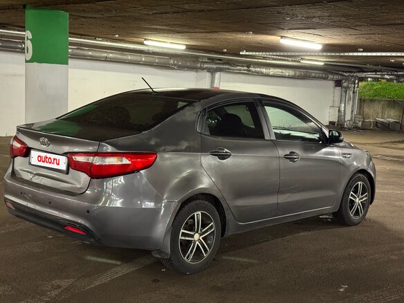 2012 Kia Rio 4-speed III, серый - вид 9