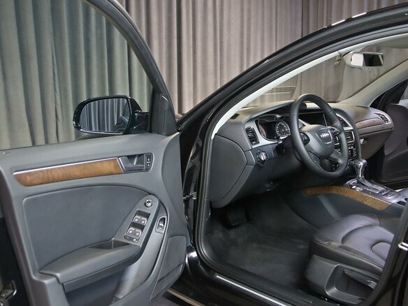 2015 Audi A4 IV (B8) Рестайлинг, чёрный - вид 6