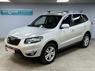 2011 Hyundai Santa Fe II Рестайлинг, серебристый, 1100000 рублей, вид 1