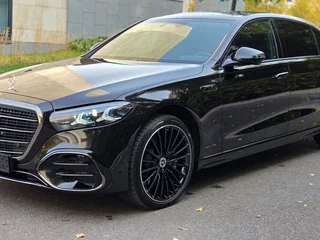 2026 Mercedes-Benz S-Класс 450 d Long 4MATIC VII (W223) Рестайлинг, чёрный, 24900000 рублей, вид 2