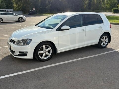 2013 Volkswagen Golf VII, белый, 1250000 рублей - вид 5
