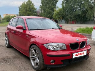 2006 BMW 1 серии 116i I (E81/E82/E87/E88), красный, 600000 рублей, вид 1