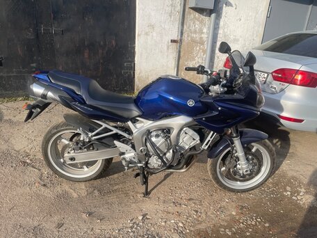 2005 Yamaha FZ6, синий, 550000 рублей, вид 2