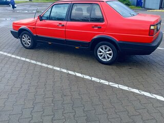 1986 Volkswagen Jetta II, красный, 155000 рублей, вид 2