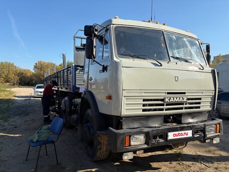 2006 КамАЗ 54115, серый, 800000 рублей, вид 2