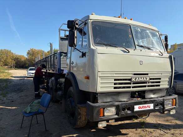 2006 КамАЗ 54115, серый, 800000 рублей - вид 1
