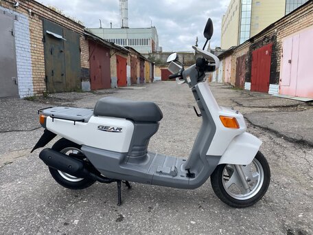 2002 Yamaha Gear, белый, 89000 рублей, вид 2