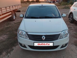 2013 Renault Logan I Рестайлинг, белый, 460000 рублей, вид 1