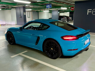 2016 Porsche Cayman III 718 (982), голубой, 6790000 рублей, вид 2