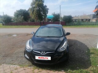 2014 Hyundai Elantra V (MD), чёрный, 920000 рублей, вид 1