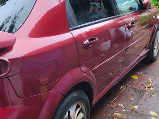 2008 Chevrolet Lacetti I, красный, 340000 рублей, вид 3