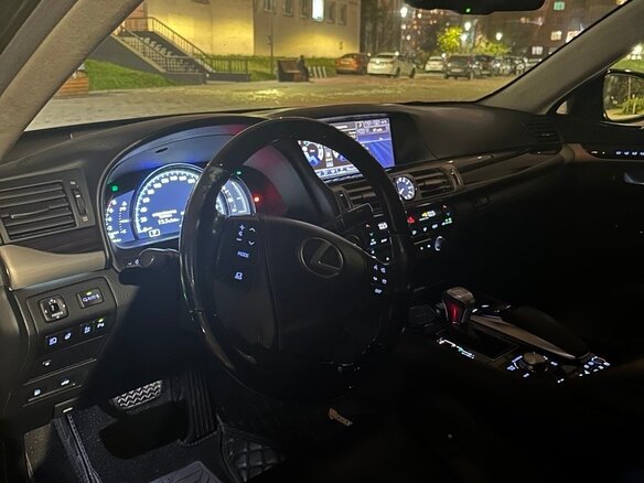2012 Lexus LS Long 460 L IV Рестайлинг 2, чёрный, 2600000 рублей - вид 12