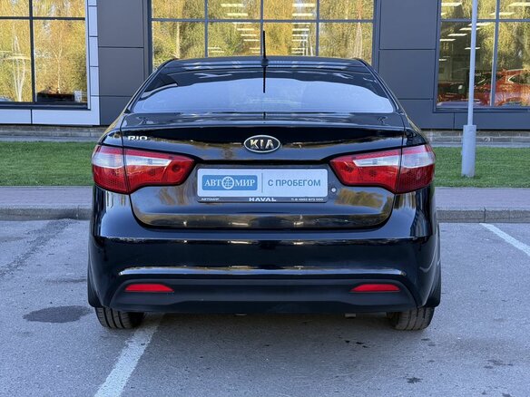 2012 Kia Rio III, чёрный - вид 5