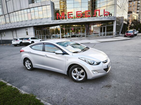 2012 Hyundai Elantra V (MD), серебристый - вид 4