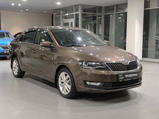 2019 Skoda Rapid I Рестайлинг, коричневый, 1377000 рублей, вид 3